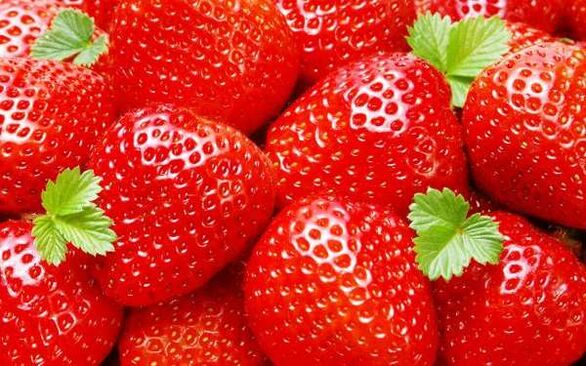 fragole per aumentare la potenza